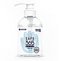 해피홈 손소독제 세이프365 레몬향 겔타입 제 제거치대 500ML 세정제 일회용 에탄올 무알콜 젤 미니, 1, 본상품선택