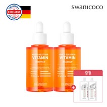 H몰 단.독 더블세트 스와니코코 비타민 에센스 70ml x2개 (잡티 에센스), 에센스x2+펩타인스킨+로션 파우