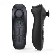 1+1 VR 원격 제어 전자 책 페이지 회전 셀카 블루투스 핸들 컨트롤러 게임패드, 블랙색