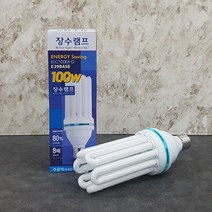 장수 100W 삼파장 전구 (주광색) ELC100EX-D E-39, 단품, 주광색