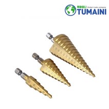 스텝드릴 홀쏘 천공날 비트 홀가공 9스텝드릴(4~20mm), 단품