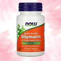 나우푸드 밀크 시슬 300mg 플라보노이드 민들레 아티초크 실리마린 씨슬 50캡슐, 50캡슐 1개