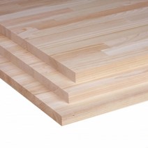 히노끼 무절 사이드핑거 집성판 두께18mm 폭1220mm 길이2440mm