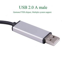 USB RS485 인터페이스 어댑터 케이블 무대 이동 헤드 라이트 PC DMX512 컨트롤러 신호 변환, 한개옵션0