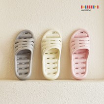한샘 EVA 파스텔 욕실화 (3color) 물빠짐 엠보, A:파스텔_아이보리(A), 01.한샘 EVA 파스텔 욕실화_아이보리