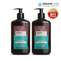 아르가니케어 아르간 샴푸 400ml 2개 건조&amp 손상모발용, 단품