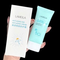 자외선 차단 크림 프로텍터 페이셜 바디 썬 블록 SPF50 + PA3 젤 아이솔레이션 로션 표백 안티 에이징, CHINA, 1pc, 50 ml