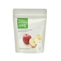 올가 간식 100% 순수한 사과칩 (12g) 명절 회사 탕비실 캠핑 아이들 선물, 10개