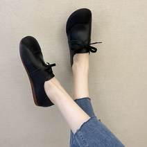 여성 플랫 신발 패션 하이힐 새로운 임산부 할머니 가을 슬립 온 35-40 크기