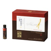 한국야쿠르트 발휘 발효홍삼K 50ml x 30개(468238), 50ml x 30개