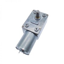 웜기어 오무기어 ZGY370 DC 12V 기어 감속 모터 웜 가역 터보 기어드 박스 감속기 2RPM - 100RPM 200RPM 46/32, 50RPM_6V