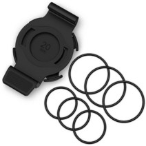 TUSITA QuickFit 쿼터 턴 바이크 마운트 Garmin Fenix 6X Pro 7X Quatix Solar Enduro Tactix Delta와 호환 스마트워치 브래킷 홀, 20mm watch bike mount