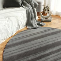 파스텔 단모 워셔블 러그 카페트 원형 4size 9colors