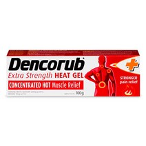 근육통 관절염 통증 완화 스포츠 크림 dencorub extra strength hear gel hot 100g