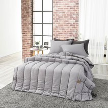 워싱 자수 간절기 이불 침대패드 친환경옥수수솜 유해물질 항균테스트완료