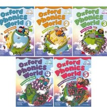 옥스포드 파닉스 월드 Oxford Phonics world 1 2 3 4 5 SB+WB세트 선택구매, Oxford Phoncis World 1 SB+WB