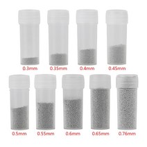 BGA 재 작업 수리솔더 볼 076 065 06 055 05 045 04 035 03mm 9 병 25K개 BOTTLE, 기본
