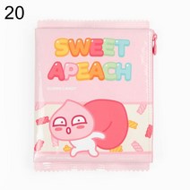 [특] 에나멜 패키지파우치 어피치B 140x180mm 20개