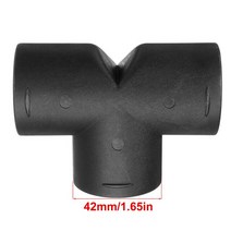 Eberspächer-에어 휘발유 디젤 겸용 히터용 t자 엘보 파이프 배출구 커넥터. 60mm /, 04 42mm