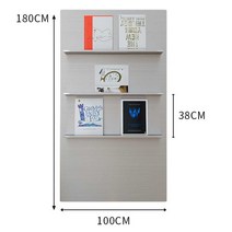 매거진랙 스테인리스 철제 잡지꽂이 잡지 진열대, 상세 페이지 참고, 삼중 중공형 100x180cm