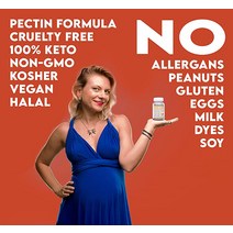 미국영양제 미국 태교 비타민 Softies Gummies DHA 함유 무설탕 산전 - 임신 중 전 후 아연 엽산 니아신 A C D3 E B6 B12 병당 구미 60개 2팩