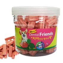 애견 먹는치약껌 딸기맛스틱 300g, 상세페이지 참조