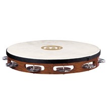 Meinl 싱글 10 가죽 탬버린 아메리칸브라운 TAH1AB