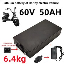 전기 오토바이 충전기 60V 40ah 전기 스쿠터 250W ~ 1500W 오토바이/세발 자전거/자전거 방수 리튬 배터리, 04 60v50ah, 04 60V    50AH
