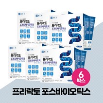 종근당 포스틱바이오틱스 모유유래유산균 프락토올리고당 3500mg 함유 신바이오틱스 포뮬러 유산균 대사산물, 5g 30포 x 6박스