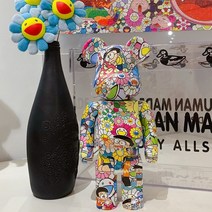 베어브릭 피규어 인테리어 소품 장식품 진열장 카페, 어두운 보라색