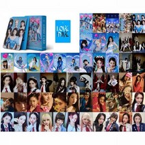 Kpop 걸 그룹 아이브 앨범 러브 다이브 작은 카드 로모 소형 엽서 장원 영 유진 팬 선물 55 개세트, 55 B-sheet