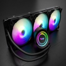 Darkflash-통합 워터 쿨링 라디에이터 CPU 쿨러 pc 컴퓨터 ARGB 방열판 인텔 LGA 1151/1700/2011/AM3 +/AM4 AMD 용, CHINA, DX360 Water Cooler