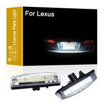 링라이트렉서스 IS200 용 12V LED 번호판 램프 LS430 화이트 라이센스 플레이트 라이트 어셈블리, 한개옵션0