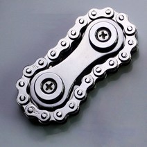 fidget 장난감 자전거 체인 금속 fidget spinner toys anti stress stability 책상 장난감 스프로킷 플라이휠 fingertip gyro, 은