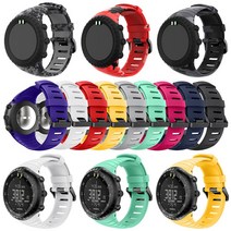 순토 코어 전용 밴드 시계줄 Suunto Core 실리콘 스트랩, 베이직, 타입2 베이직_화이트