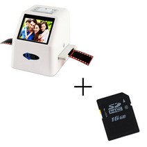 필름카메라스캔 필름스캐너 옛날사진복원 고해상도 22 MP 35mm 네거티브 필름 스캐너 110 135 126KPK 슈퍼, 02 add 16GB SD card_02 러시아