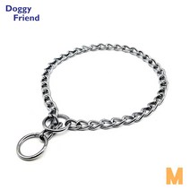 댕댕이 산책 통제용 초크체인 목줄 M rz 천토크체인