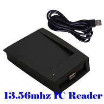 카드단말기 리더기 리더 EM4100 USB 근접 센서 스마트 카드 드라이브 없음 발행 장치 EM ID 액세스 제어용, 04 ICRead01 13.56mhz