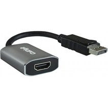 일본배송 CalDigit DisplayPort 1.2-HDMI 2.0(DP to HDMI)액티브 어댑터 4K60Hz UHD(3840 x 2160)아이피, 단일옵션