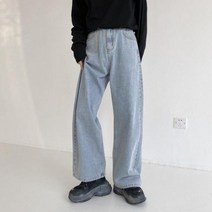 바지 하카마 밴딩 팬츠 데님 남자 힙합 카고 홍대