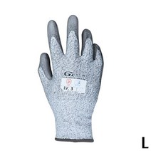 벌목작업용 손가락보호용 미끄럼방지 코팅장갑, 1개