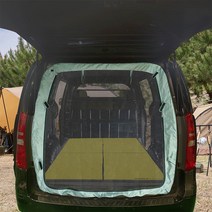 간단설치 트렁크 매쉬 도어 차크닉 모기장 [SUV 5~11인승 차량] 방충망, S _DARK OLIVE