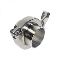 위생 플랜지 파이프 용접 페룰 트라이 클램프 PTFE 또는 실리콘 개스킷 스테인리스 스틸 SUS SS 304 트라이클램프 38mm 51mm, 25MM