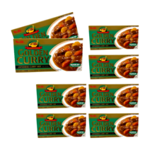 에스비 골든카레 중간매운맛 220g x 8개 일본카레 고체카레 골든커리