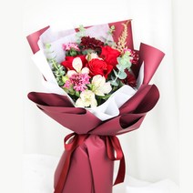 생화 택배 장미 리시안셔스 믹스 꽃다발 정기꽃배송 정기꽃구독 시상식 행사, 4)클라란스믹스