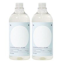 라이프레시피 실내건조 세탁세제 1000ml, 실내건조 세탁세제 2개