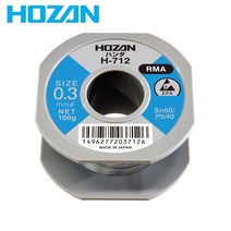 HOZAN 무세정납 H-712(0.3mm) 떔납 _ 501209EA