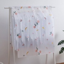 행거 커버 1+1 정리 보관 가리개 먼지차단 덮개, 행거커버(1+1)-과일