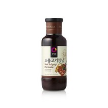 청정원 소불고기양념, 500g, 2개