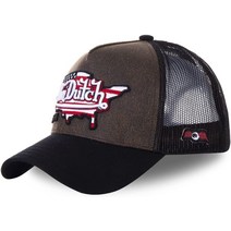 Von Dutch Cap Trucker Net USA 브라운